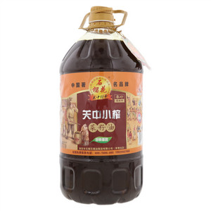 石榴花关中小榨菜籽油