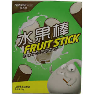 绿森林山药味水果棒