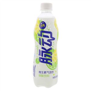 脉动柠檬青柠味维生素气泡饮