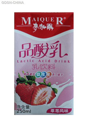 麦趣尔品酸乳草莓风味乳饮料