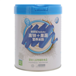 喜婴智高锌+果蔬片状营养米粉