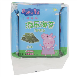 小猪佩奇/Peppa Pig厚片系列原味添乐海苔