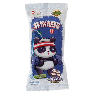 伊利妙趣非常熊猫黑糖牛奶口味冰淇淋
