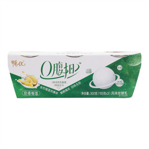 光明畅优榴莲味风味发酵乳 100g*3