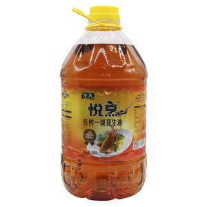 龙大悦烹压榨一级花生油