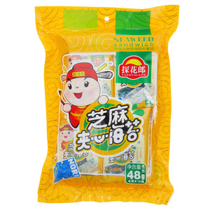 TANHUALANG探花郎芝麻夹心海苔
