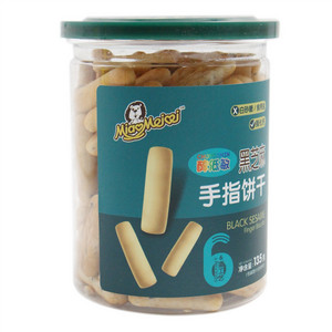 妙美祺黑芝麻手指饼干