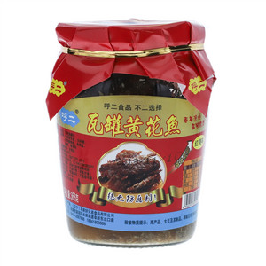 呼二瓦罐黄花鱼（红烧味）368克