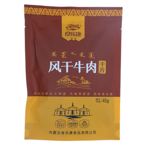 食乐康风干牛肉干片