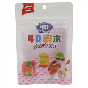 阿麦斯4D酸奶味积木软糖