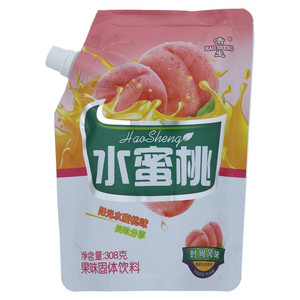 浩生水蜜桃味果味固体饮料