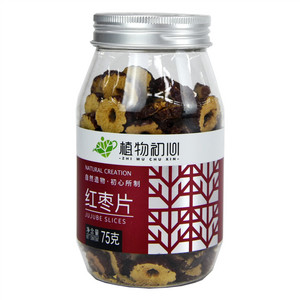 植物初心红枣片