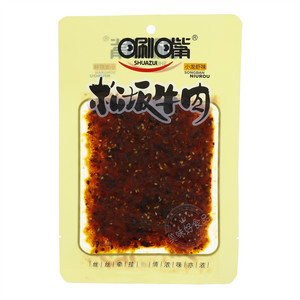 唰嘴松板牛肉（小龙虾味）