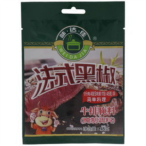 味达佳法式黑椒牛排腌料