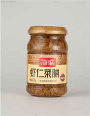 简盛虾仁菜脯