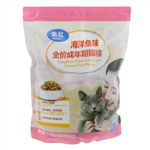 惠宜全价成年期猫粮海洋鱼味