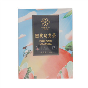 粉犀蜜桃乌龙茶