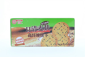 日清麦麸高纤维饼干（酥性饼干）