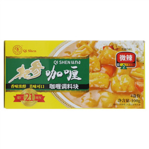 杞参微辣咖喱调料块