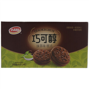 达利园巧可醇抹茶味糕点