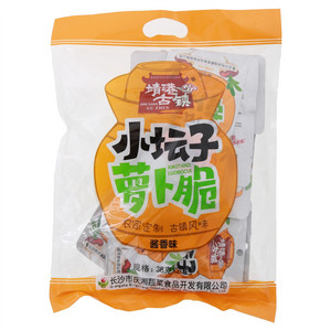 靖港古镇小坛子萝卜脆（酱香味）