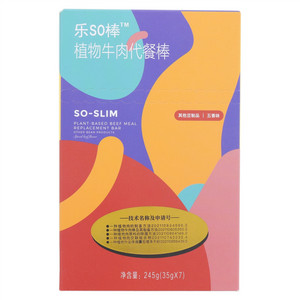 乐SO棒植物牛肉五香味代餐棒