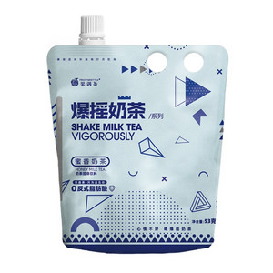 果遇茶蜜香奶茶