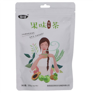 黑大周果味黑米茶