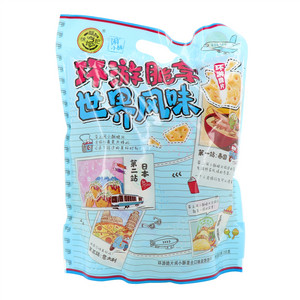 徐福记闲小酥环游脆片混合口味装饰饼干