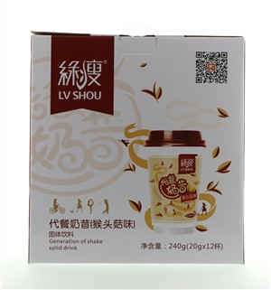 绿瘦代餐奶昔（猴头菇味）固体饮料（提装）
