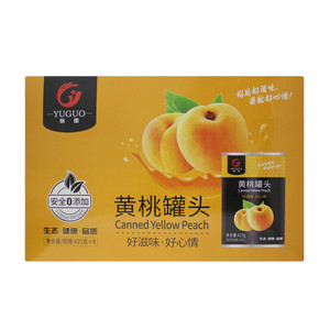 裕国黄桃罐头