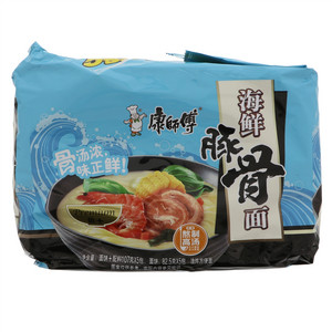 康师傅海鲜豚骨面方便面