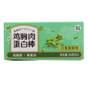 优形鸡胸肉蛋白棒（川香藤椒味）