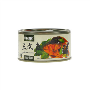 五香味三文鱼罐头