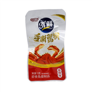 盐津铺子香辣味手撕蟹柳