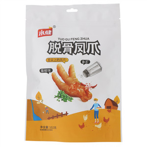 永健藤椒味脱骨凤爪