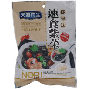 天海纯生虾米味速食紫菜