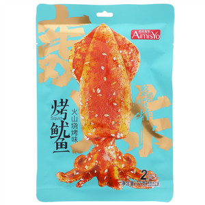爱米食有火山烧烤味轰炸烤鱿鱼