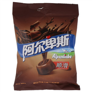 阿尔卑斯醇正巧克力味牛奶硬糖