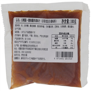 长嘴猫酸辣爆炒调味汁（非即食复合调味料）