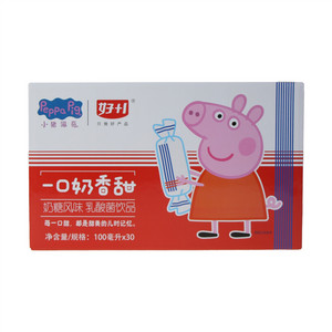 好+1小猪佩奇奶糖风味乳酸菌饮品