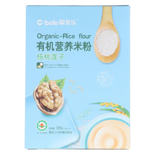 聪贝乐核桃莲子有机米营养米粉