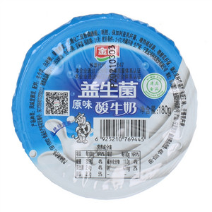 金河原味益生菌酸牛奶
