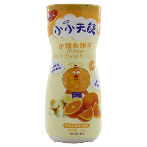 婴儿乐香橙味小小天使小馒头饼干
