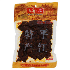 长寿人家香辣味精品五香酱干