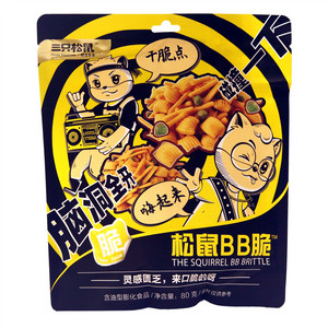 三只松鼠松鼠BB脆