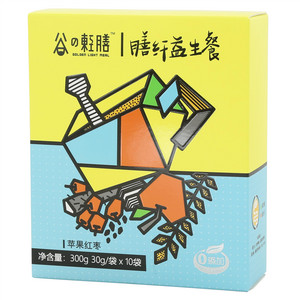 谷の轻膳膳纤益生餐  苹果红枣