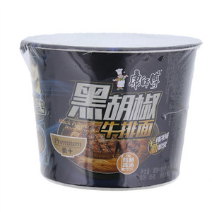 康師傅黑胡椒牛排面