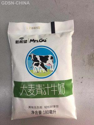 新希望Mrs.Gu大麦青汁牛奶