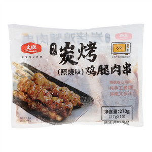 大成照烧味日式炭烤鸡腿肉串